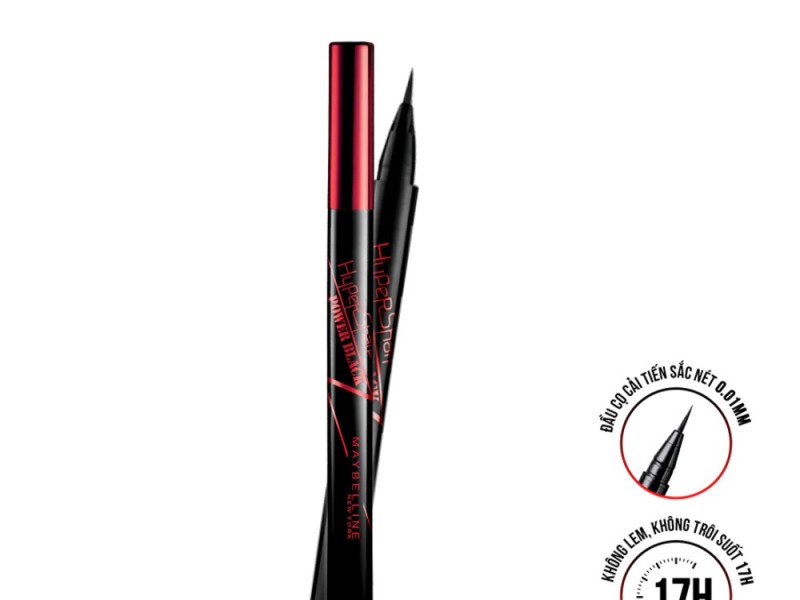 KẺ MẮT NƯỚC MAYBELLINE SẮC NÉT KHÔNG TRÔI MÀU ĐEN 0.5G HYPERSHARP POWER BLACK LIQUID LINER