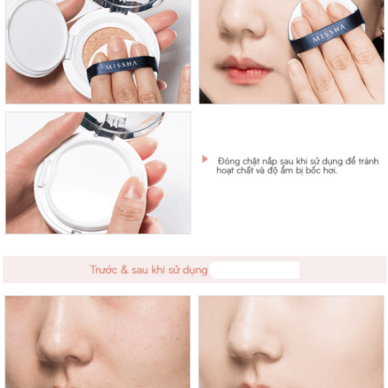 Phấn Nước MISSHA NEW EDITION 2019 Che Phủ Hoàn Hảo SPF50+ PA+++ 