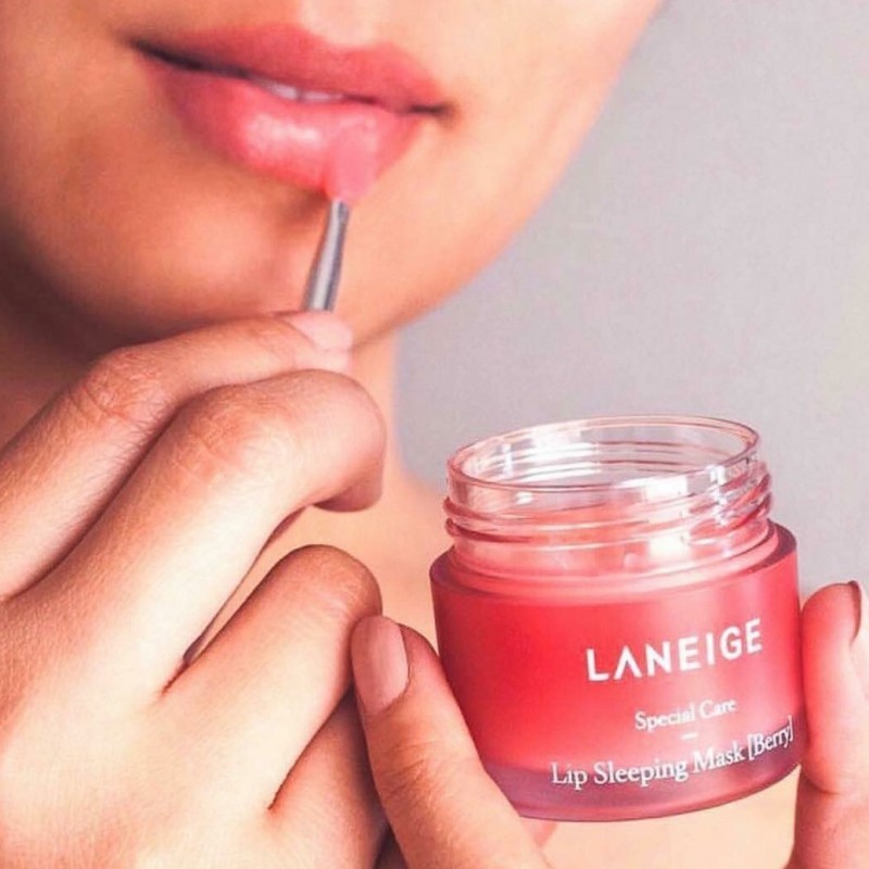 MẶT NẠ NGỦ MÔI LANEIGE HƯƠNG QUẢ MỌNG MINI 8G LIP SLEEPING MASK [BERRY] - MINIATURE