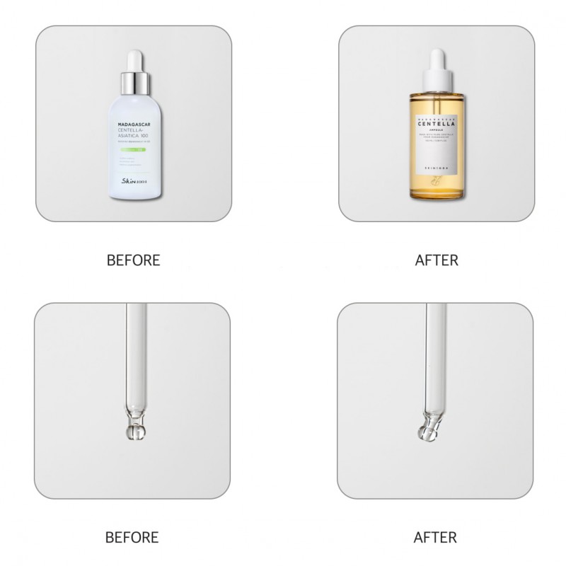 TINH CHẤT RAU MÁ SKIN1004 HỖ TRỢ GIẢM MỤN, PHỤC HỒI DA MADAGASCAR CENTELLA AMPOULE